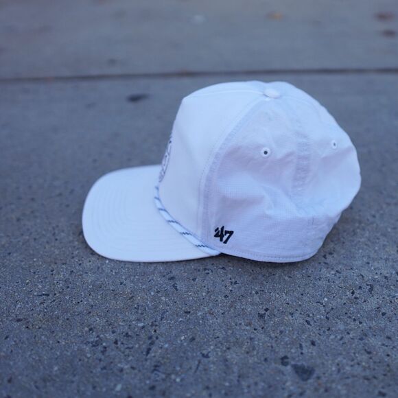 '47 Charlotte Knights Loop Hitch Snapback brrr° Cooling White MiLB Baseball - Picture 2 of 9